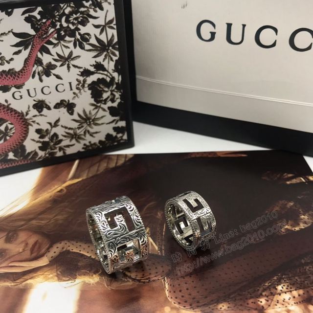 GUCCi飾品 古馳2019新款戒指 Gucci日韓學生潮流G家同款指環  zgbq1058